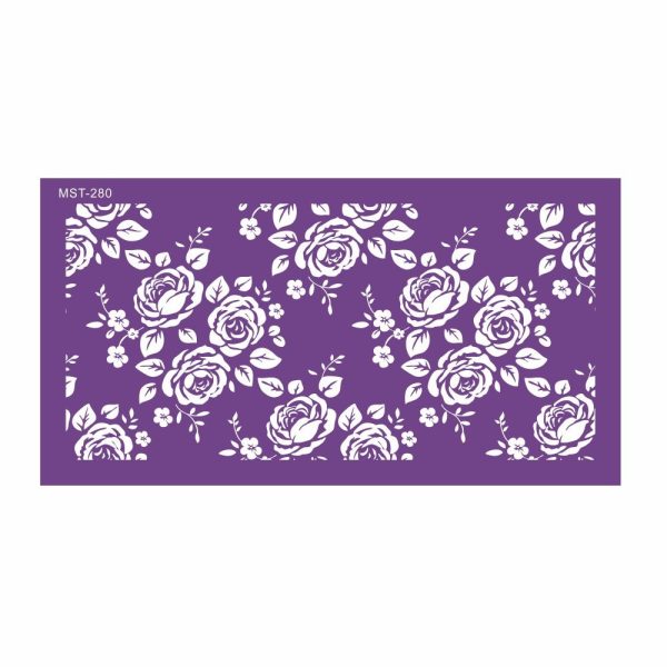 Mesh stencil Rosas MST-280