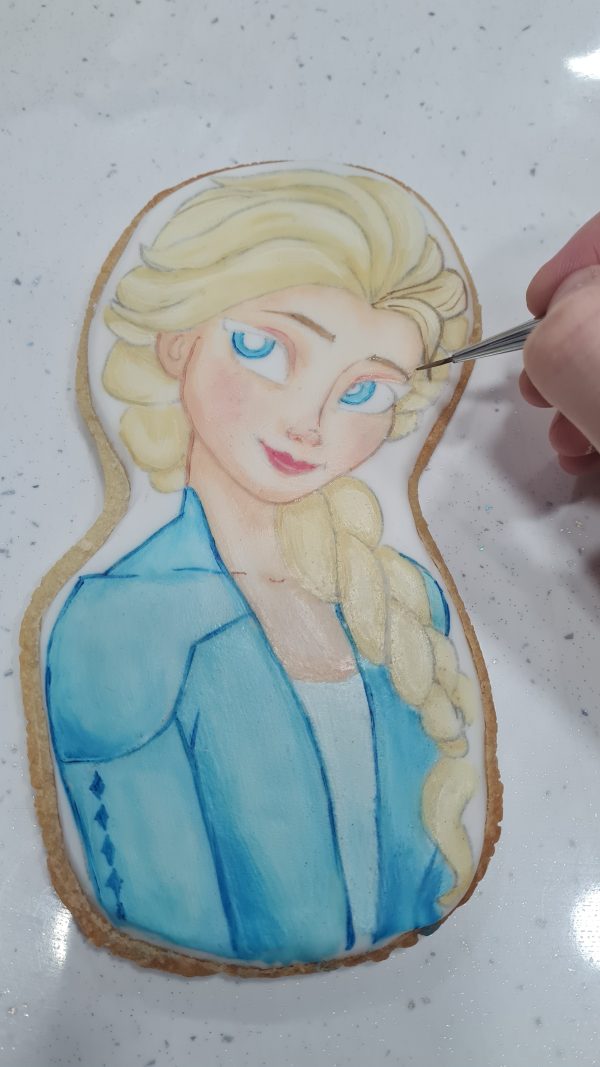 bolacha pintada Elsa