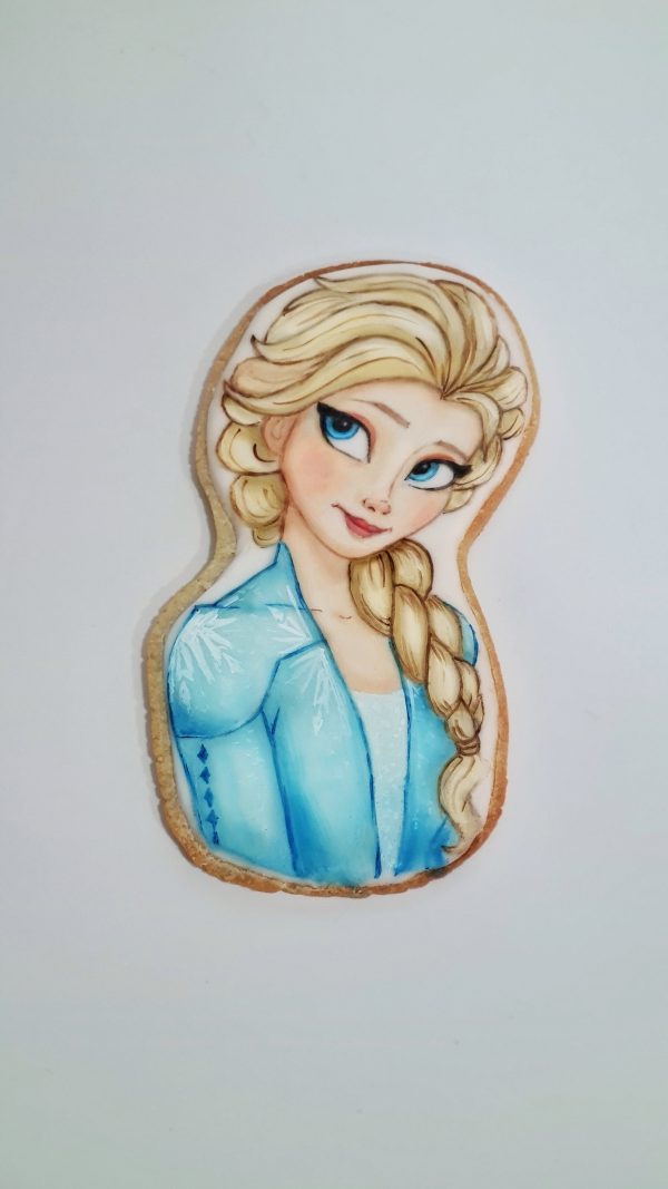 bolacha pintada Elsa
