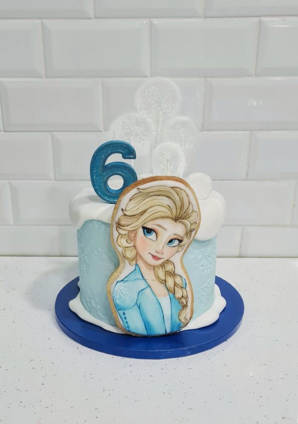 bolacha pintada Elsa