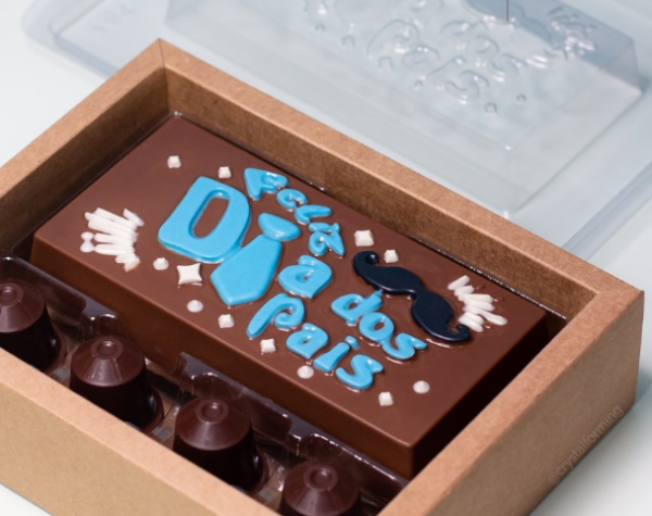 barra chocolate dia do pai